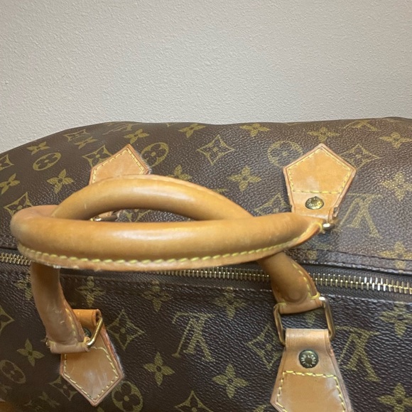 LOUIS VUITTON SPEEDY 40 VINTAGE - Picture 4 of 10